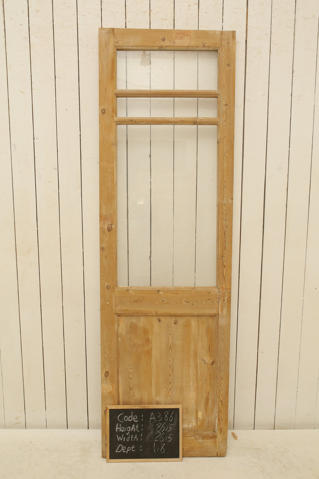 Vintage French Door (with Glass) - A386